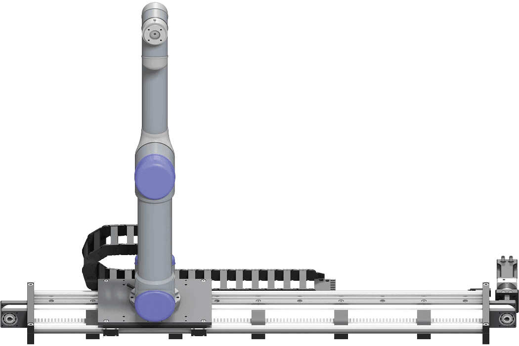 7th axis for Universal Robots up to 0,6 m/s