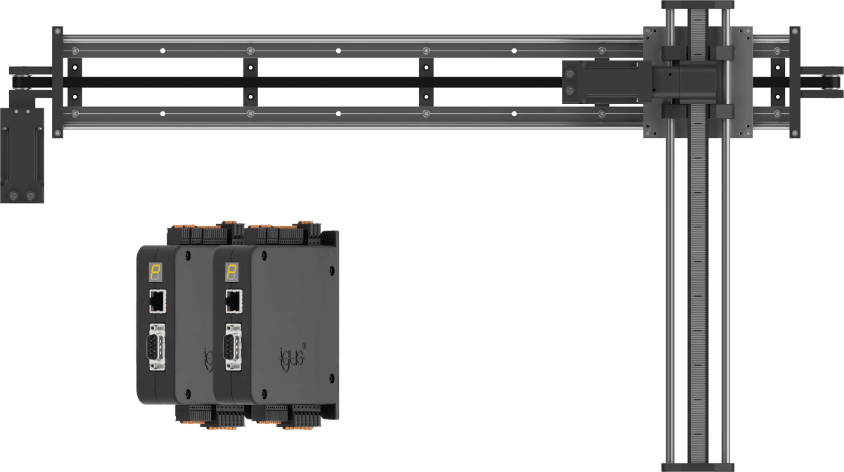 Line Robot - Stepper Motors with Encoder, Working Space 800x500 mm