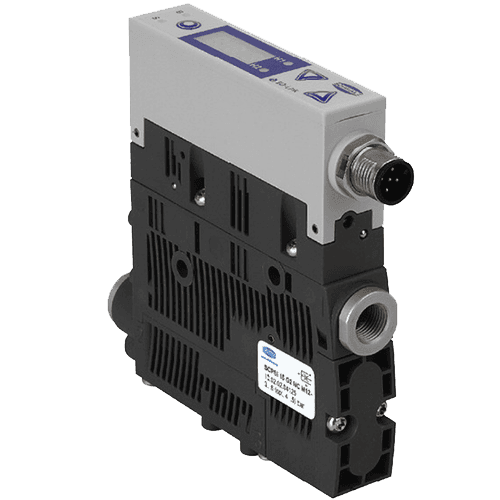 Kompaktowy eżektor | 16 l/min | normalnie zamykany | wyjście PNP